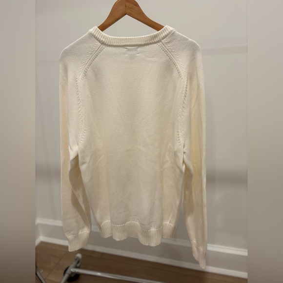 J. Crew Cream Knit Sweater - Picture 2 of 2